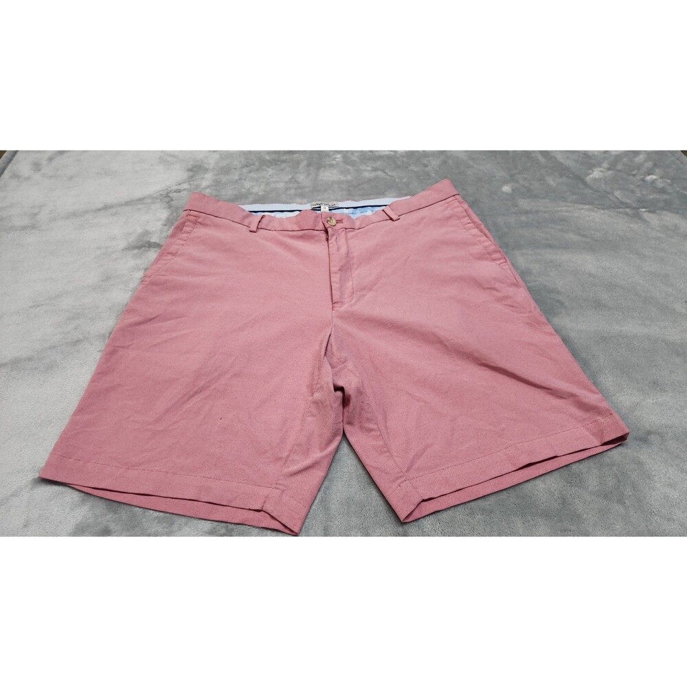 Peter Millar Men's Size 35 Red Shackleford Performance Golf Shorts